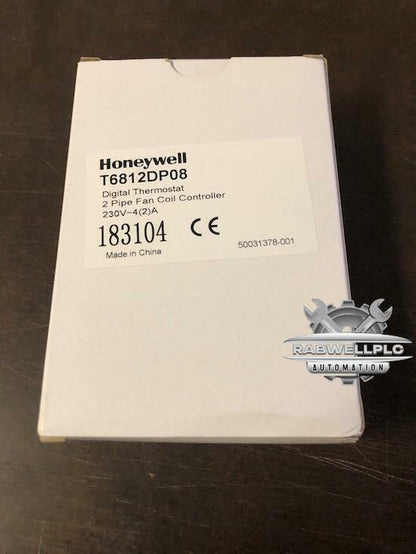 HONEYWELL T6812DP08 DIGITAL THERMOSTAT 2 PIPE FAN COIL CONTROLLER 230V