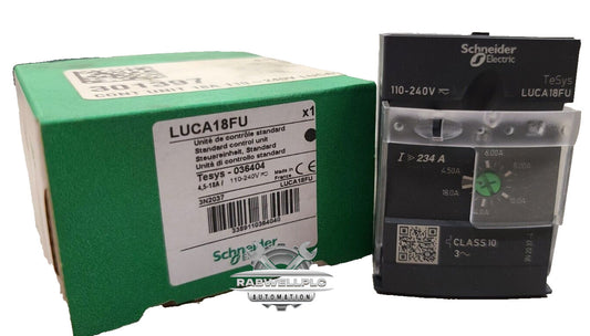 Schneider LUCA18FU TeSys U Motor Starter Overload Relay Standard Control Unit