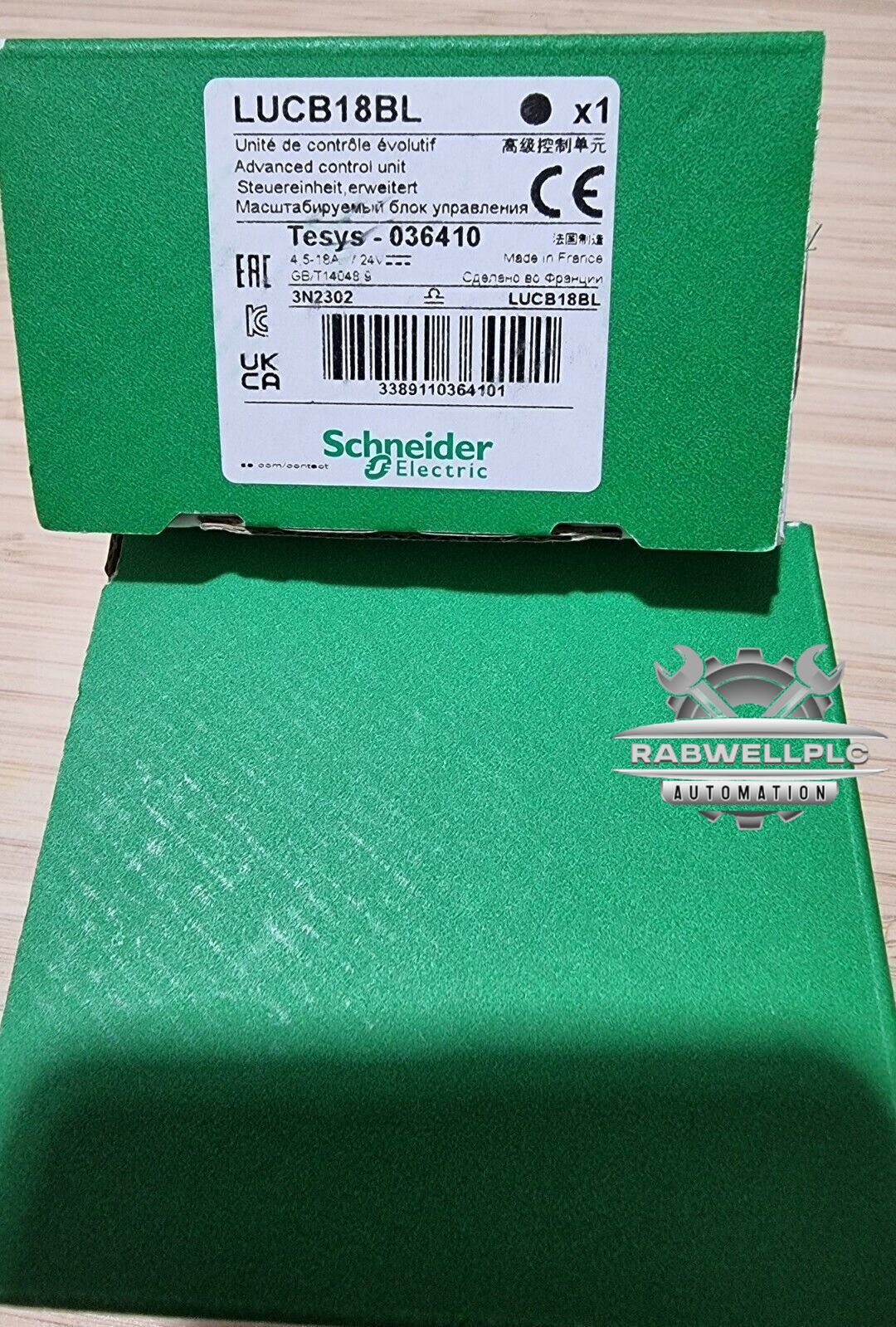 Schneider Electric 1pcs TeSys LUCB18BL Evolutionary Control Unit 24v