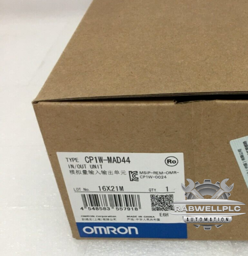 New Omron CP1W-MAD44 PLC Module Expedited Shipping CP1WMAD44