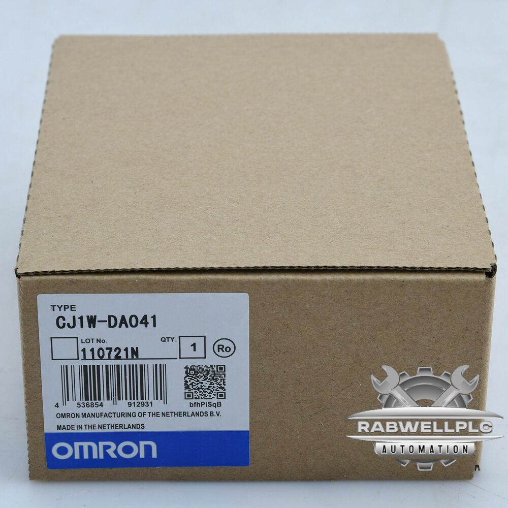 1PCS New Omron PLC Module CJ1W-DA041 CJ1WDA041 PLC In Box FEDEX DHL Shipping