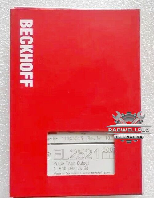 One BECKHOFF EL2521 PLC Module New In Box Expedited Shipping