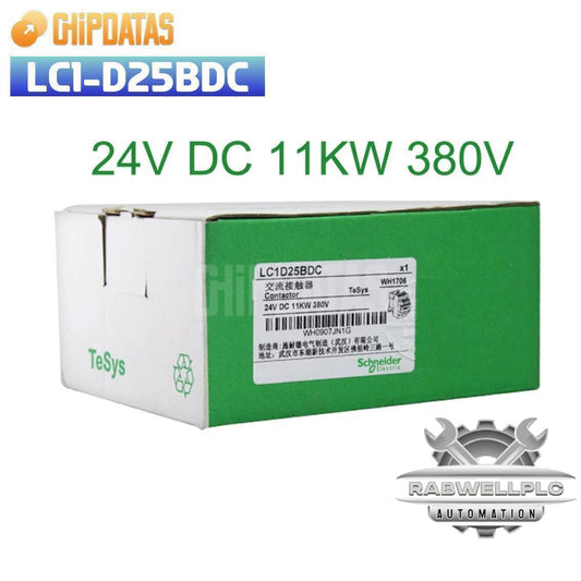 1PCS New Schneider LC1-D25BDC LC1D25BDC DC24V Contactor