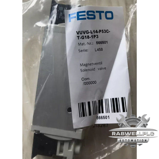 New FESTO VUVG-L14-P53C-T-G18-1P3 566501 Solenoid Valve