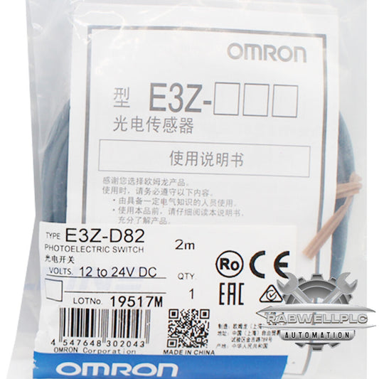 Omron E3Z-D82 Photoelectric Switch Sensor New Free Shipping One E3ZD82