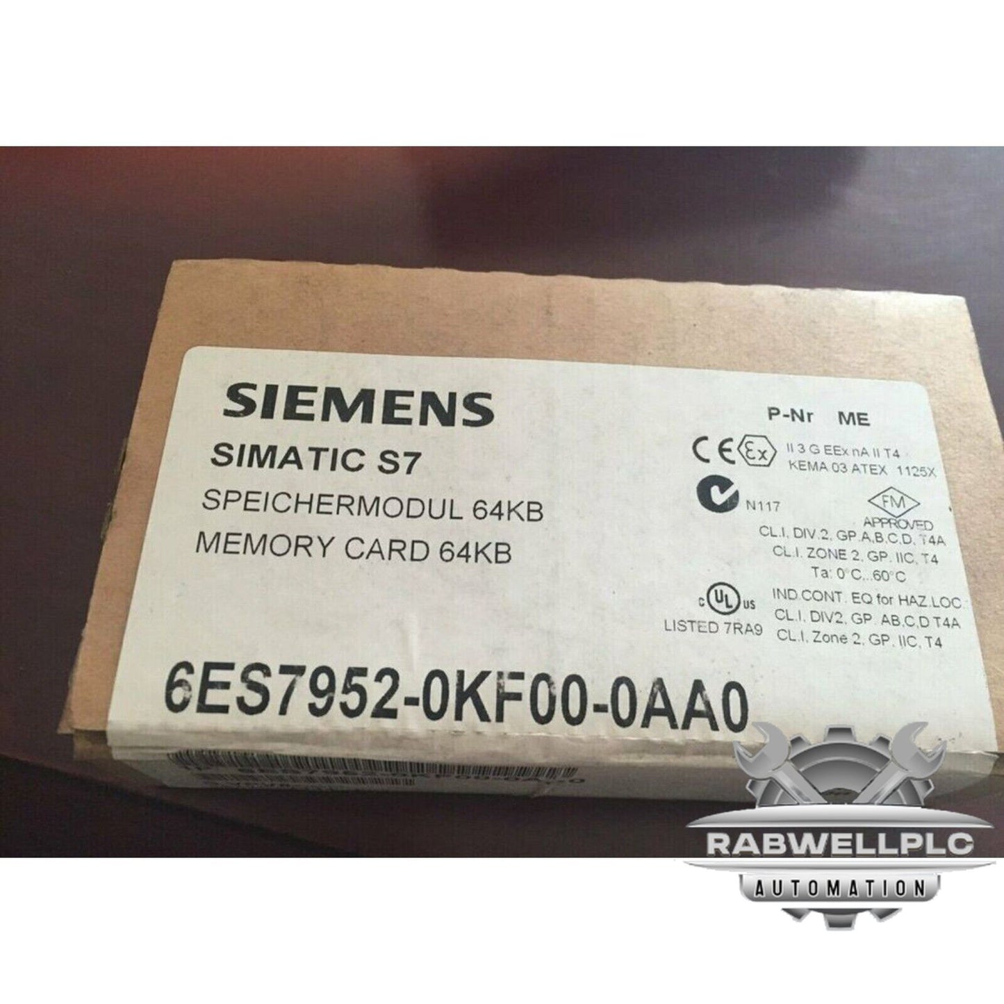 New In Box Siemens 6ES7952-0KF00-0AA0 6ES7 952-0KF00-0AA0 NEW IN BOX