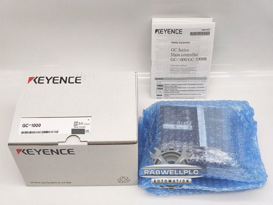 Keyence GC-1000 Industrial Safety Controller Ethernet LCD New Fast Shipping