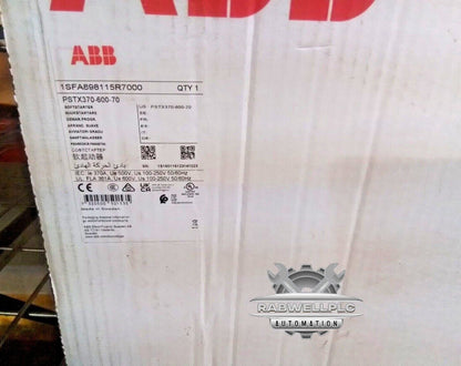 PSTX370-600-70 New ABB Soft Starter PSTX370-600-70 New in Box Fast Shipping 1pcs