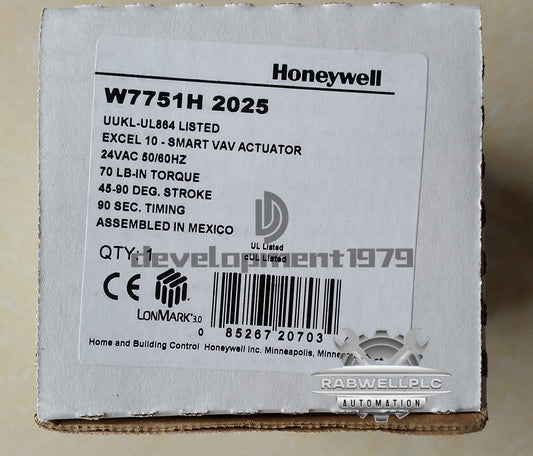 ONE NEW Honeywell Smart VAV Actuator W7751H 2025 W7751H2025