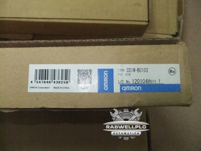 Omron CS1W-BC103 PLC Base Plate New One Expedited Shipping CS1WBC103