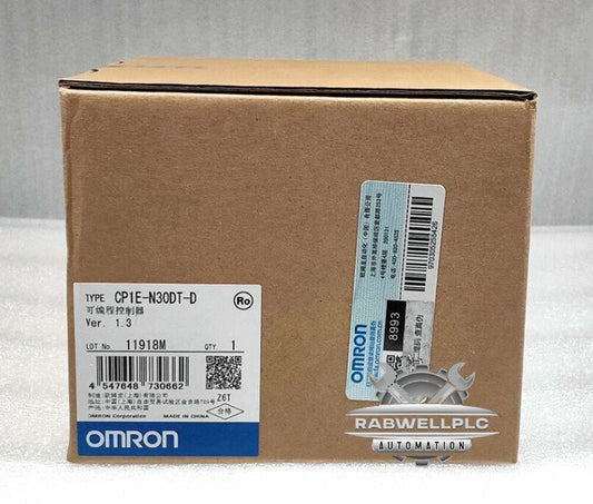 Omron CP1E-N30DT-D Programmable Controller New One Expedited Shipping CP1EN30DTD