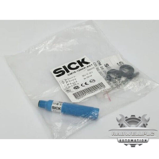 New SICK CM18-12NPP-KC1 CM1812NPPKC1 6020410 CYLINDRICAL THREADED CAPACITIVE