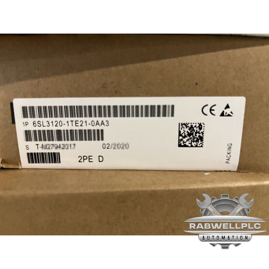 6SL3120-1TE21-0AA3 Siemens Single Motor Module Brand New Fast Shipping