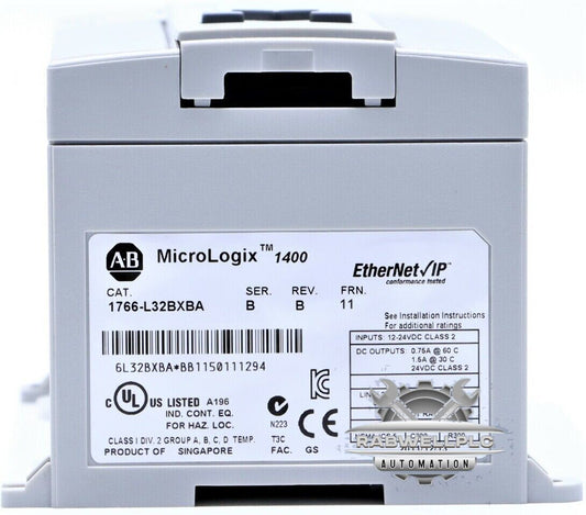 NEW Sealed Allen-Bradley MicroLogix 1400 32 Point Controller 1766-L32BXBA ! AB