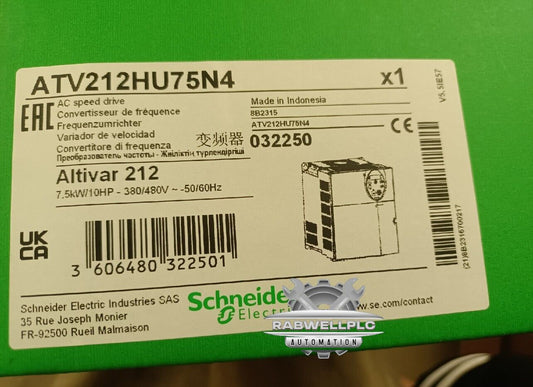 For NEW schneider ATV212HU75N4 frequency converter Three phase 380V inverter