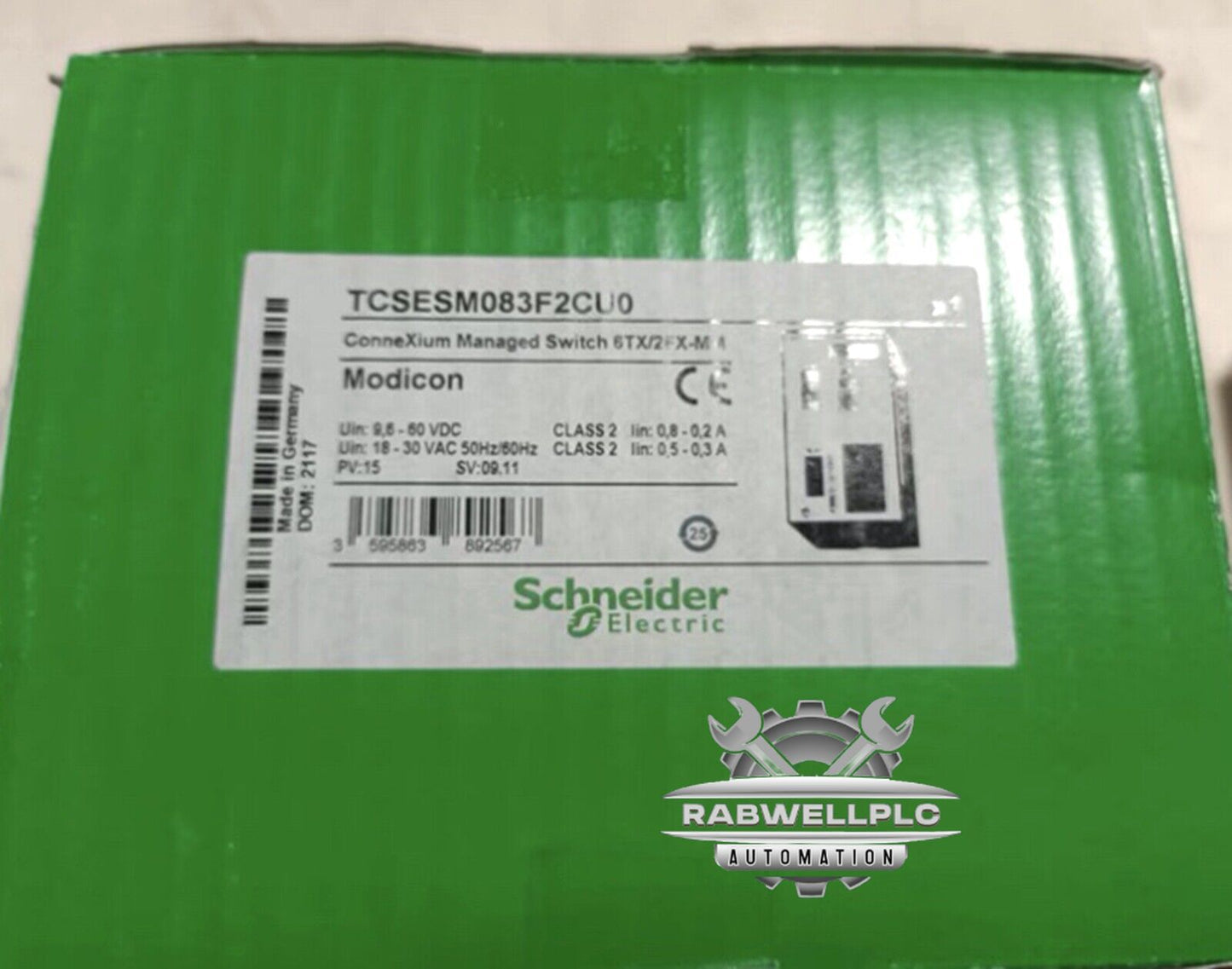 New In Box SCHNEIDER TCSESM083F2CU0