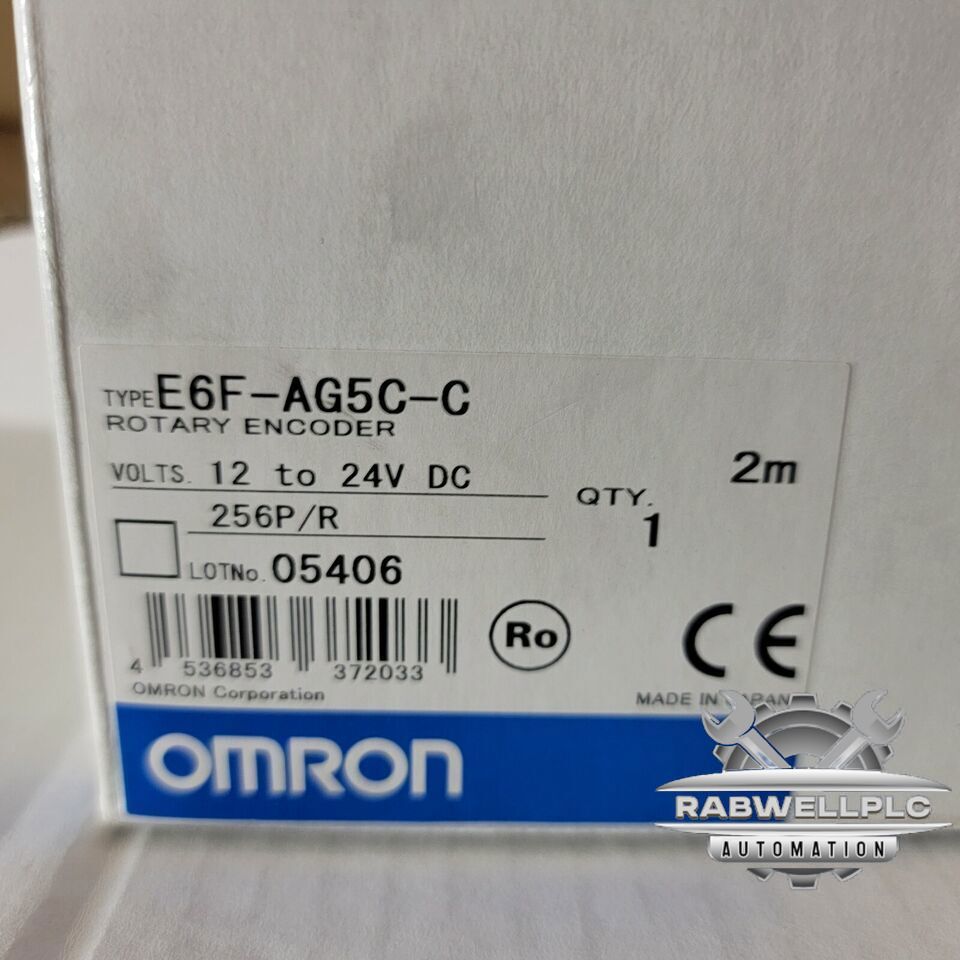 Omron E6F-AG5C-C 256P/R 2m Rotary Encoder New One Expedited Shipping E6FAG5CC