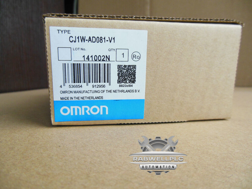 Omron CJ1W-AD081-V1 PLC Module CJ1WAD081V1 One Year Warranty New In Box