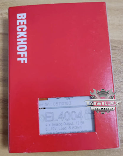 New BECKHOFF EL4004 EL 4004 EtherCAT Terminal 4-channel Analog Output Module