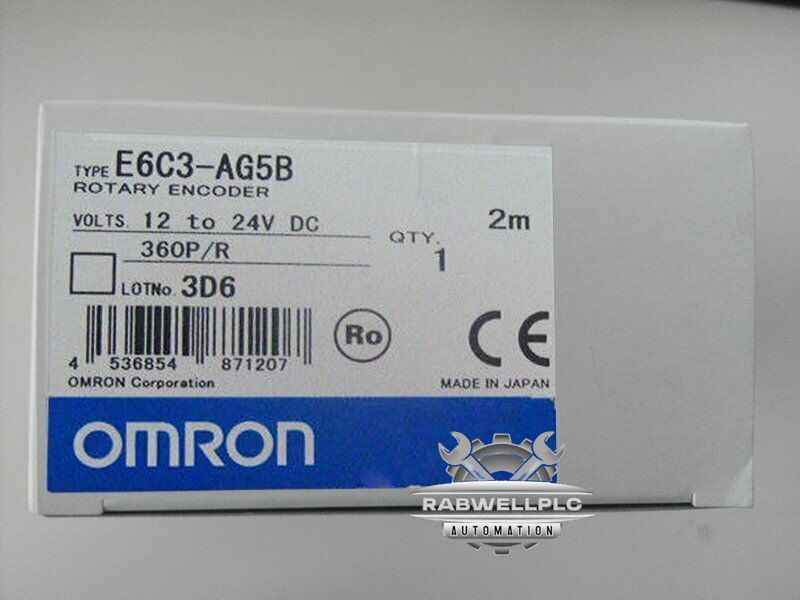 Omron E6C3-AG5B 360P/R Rotary Encoder New One Free Shipping E6C3AG5B