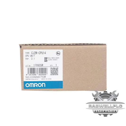 1PC Omron CJ2M-CPU14 PLC Module CPU Unit CJ2MCPU14 New In Box Expedited Shipping