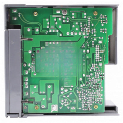 Allen-Bradley 1746-P3 SLC 500 Module circuit board, green with gray casing, PLC component for industrial automation.