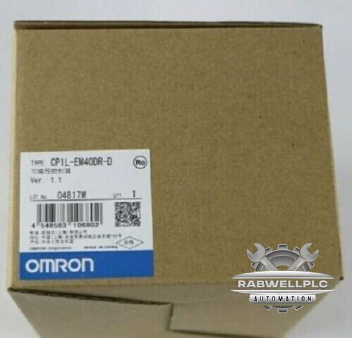 Original Omron CP1L-EM40DR-D Programmable Controller PLC Module New In Box