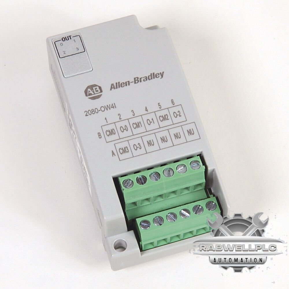 New Allen-Bradley 2080-IF4 / A Micro800 4 Point Analog Input Plug-in Module