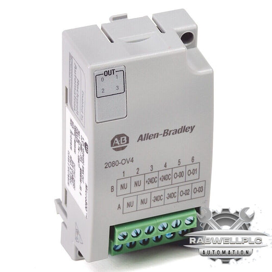 Allen-Bradley 2080-OV4 AB Micro800 module 2080OV4 New Sealed Fast Shipping 1pcs