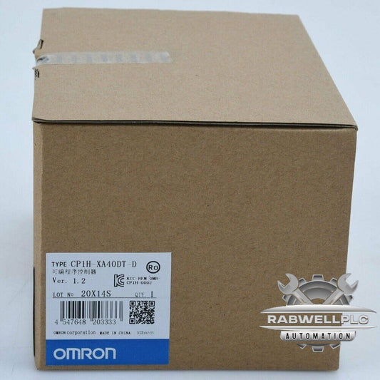 New Omron CP1H-XA40DT-D PLC Module CP1HXA40DTD In Box