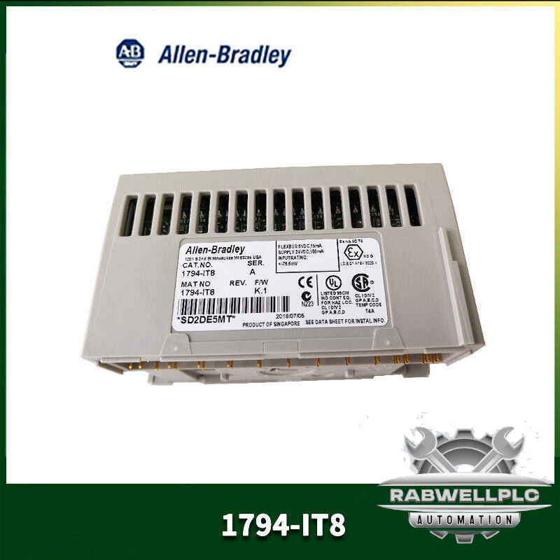 Allen-Bradley 1794-IT8 /A Flex I/O 8 Channel Thermocouple Input Module ！