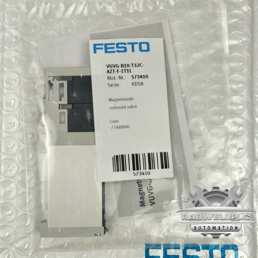 New FESTO VUVG-B10-T32C-AZT-F-1T1L 573410 1PC New Solenoid Valve Free Shipping