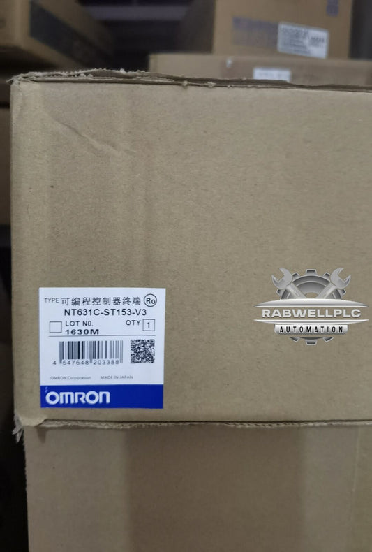 Omron NT631C-ST153-V3 TOUCH PANEL NT631CST153V3 New In Box Expedited Shipping