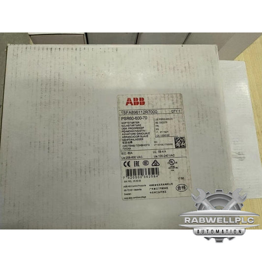 PSR60-600-70 ABB 30KW Soft Starter Brand New in Box!Spot Goods Zy