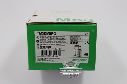 Schneider Modicon TM3DM8RG MODULE TM-3 IO RELAY SPRING