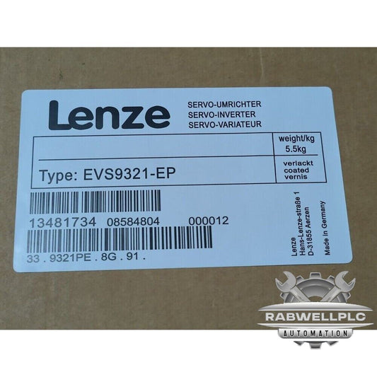 EVS9321-EP 1PCS New LENZE SERVO INVERTER EVS9321-EP