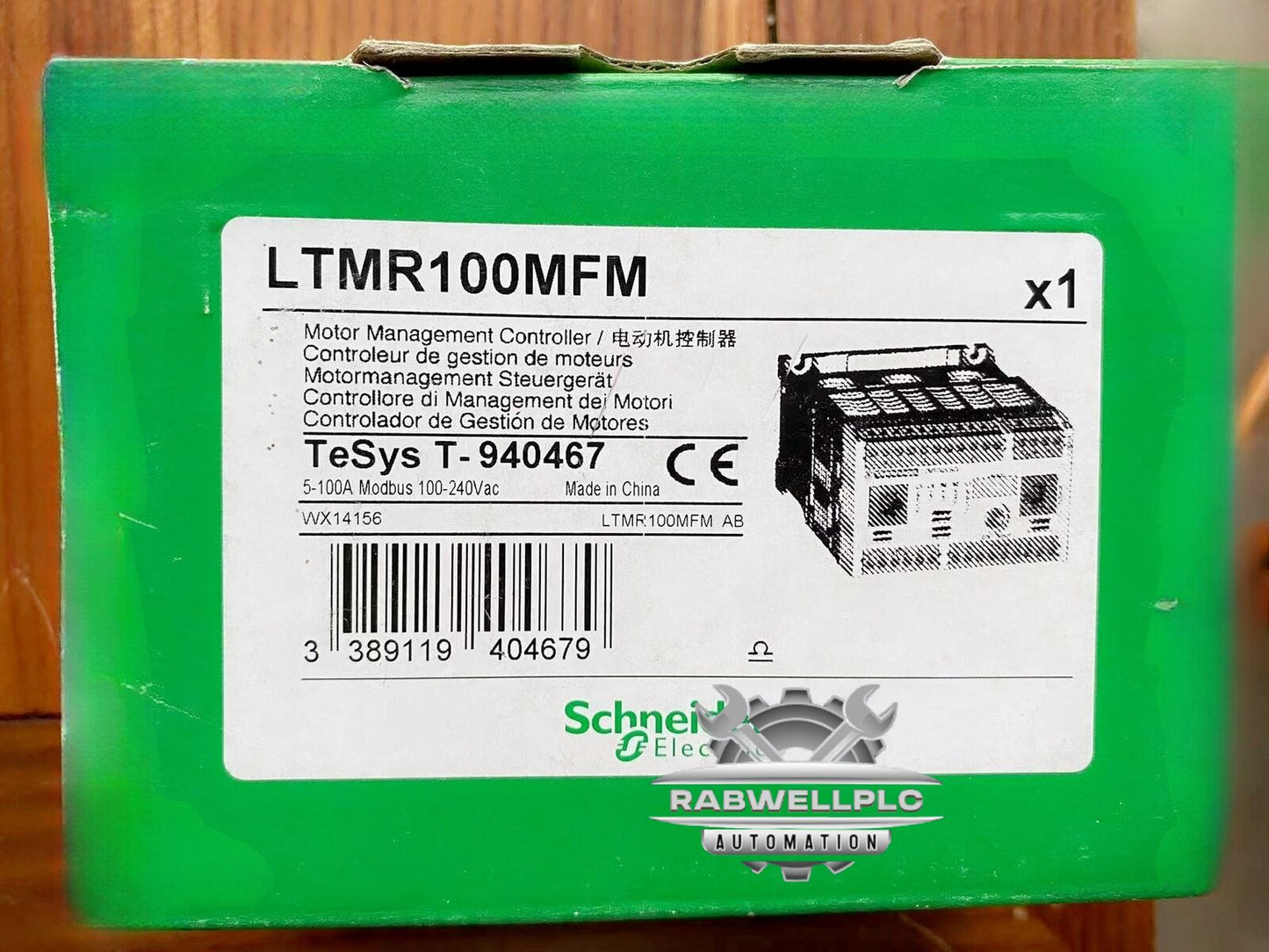 1PCS Brand New LTMR100MFM Schneider LTMR100MFM Fast shipment