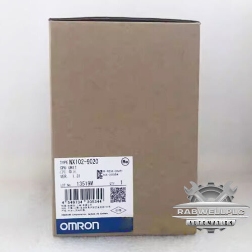 1PC Omron NX102-9020 CPU Unit NX1029020 PLC New In Box Expedited Shipping