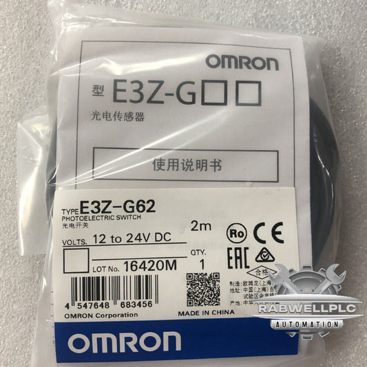 One Omron E3Z-G62 E3ZG62 Photoelectric Switch New Expedited Shipping