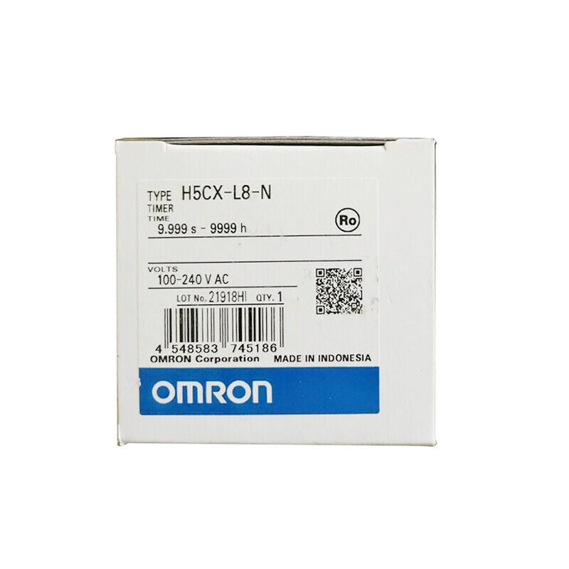 1PC Omron H5CX-L8-N H5CXL8N Timer 100-240VAC New In Box Expedited Shipping