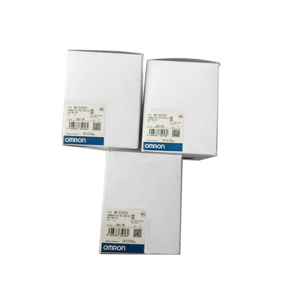 Omron NX-ECC201 EtherCAT Coupler Units in boxes. Industrial automation parts.