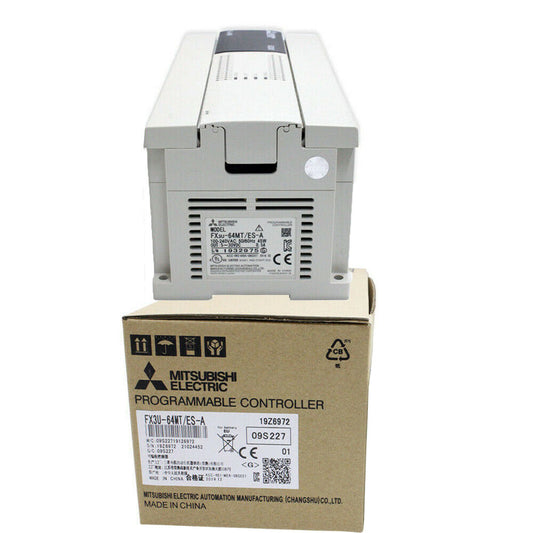 Mitsubishi FX3U-64MT/ES-A Programmable Logic Controller (PLC) Module, new in box, industrial automation part