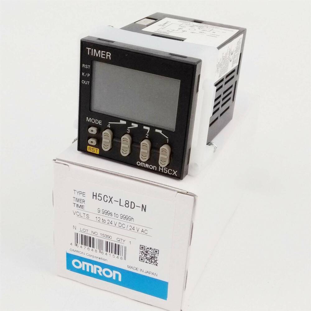 1PC Omron H5CX-L8D-N H5CXL8DN Timer 12-24VDC New In Box Expedited Shipping