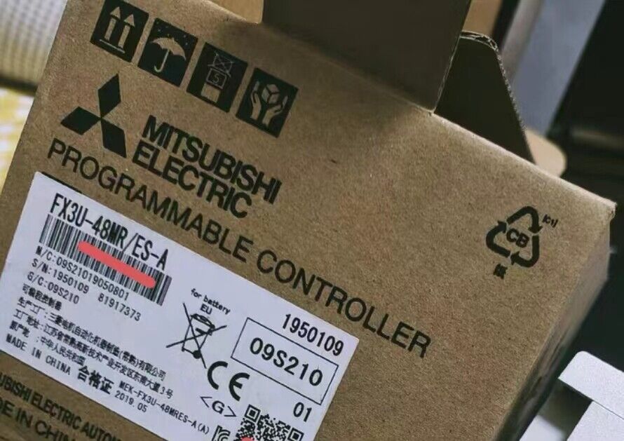 Mitsubishi FX3U-48MR/ES-A PLC Programmable Controller, New In Box