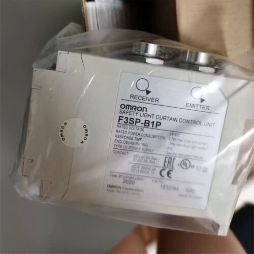 Omron F3SP-B1P Safety Light Curtain Control Unit, 24VDC, New in Box