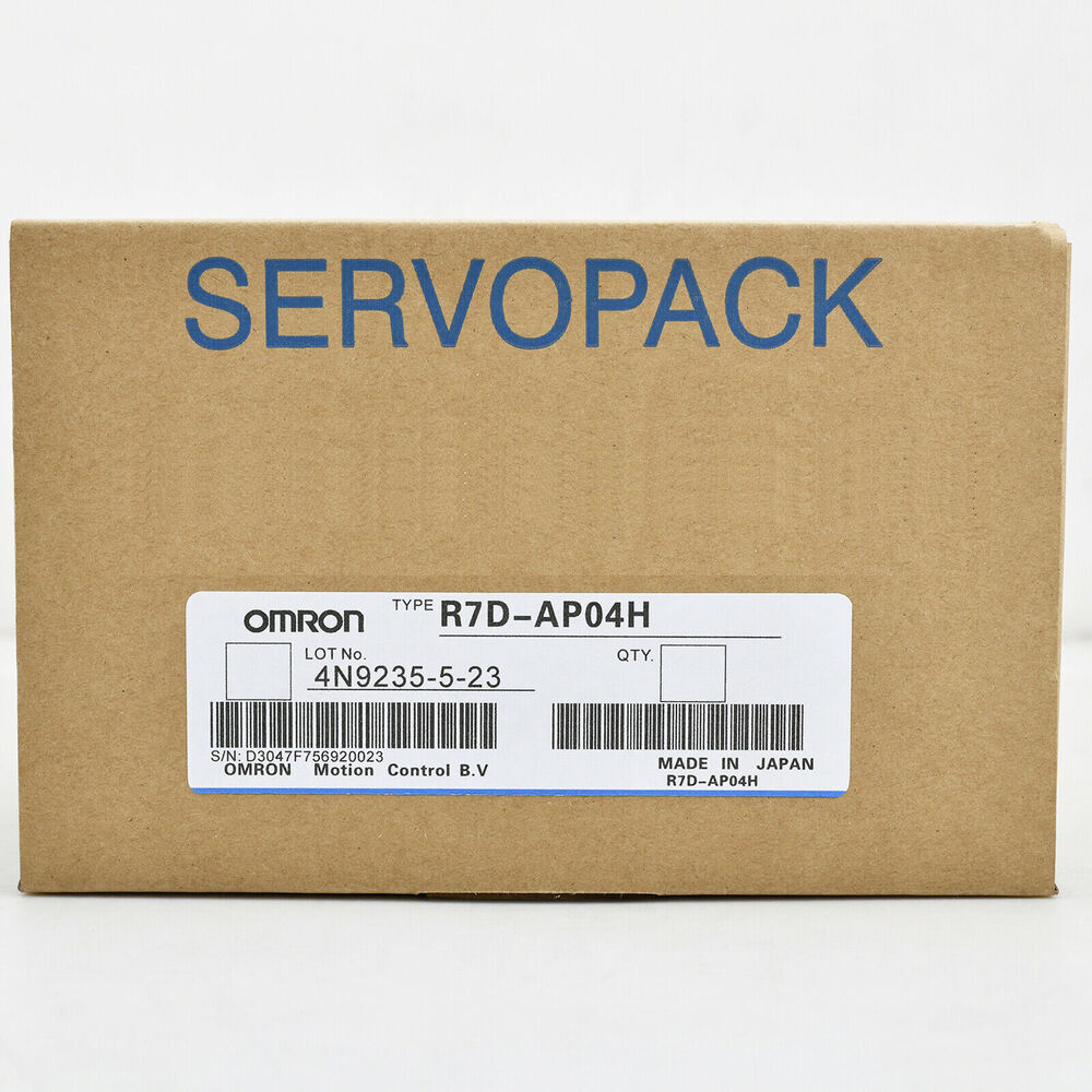 Omron SERVOPACK R7D-AP04H servo drive box, new in box, fast ship