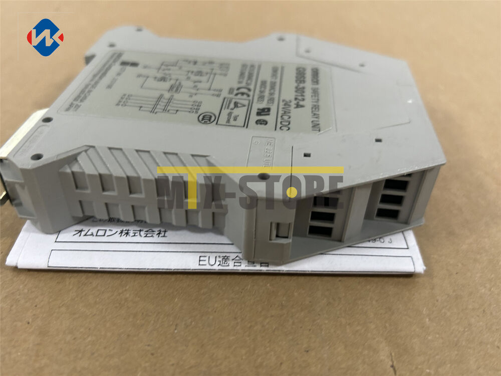 Omron G9SB-3012-A Safety Relay Unit, 24VAC/DC, industrial automation part. EU compliant.