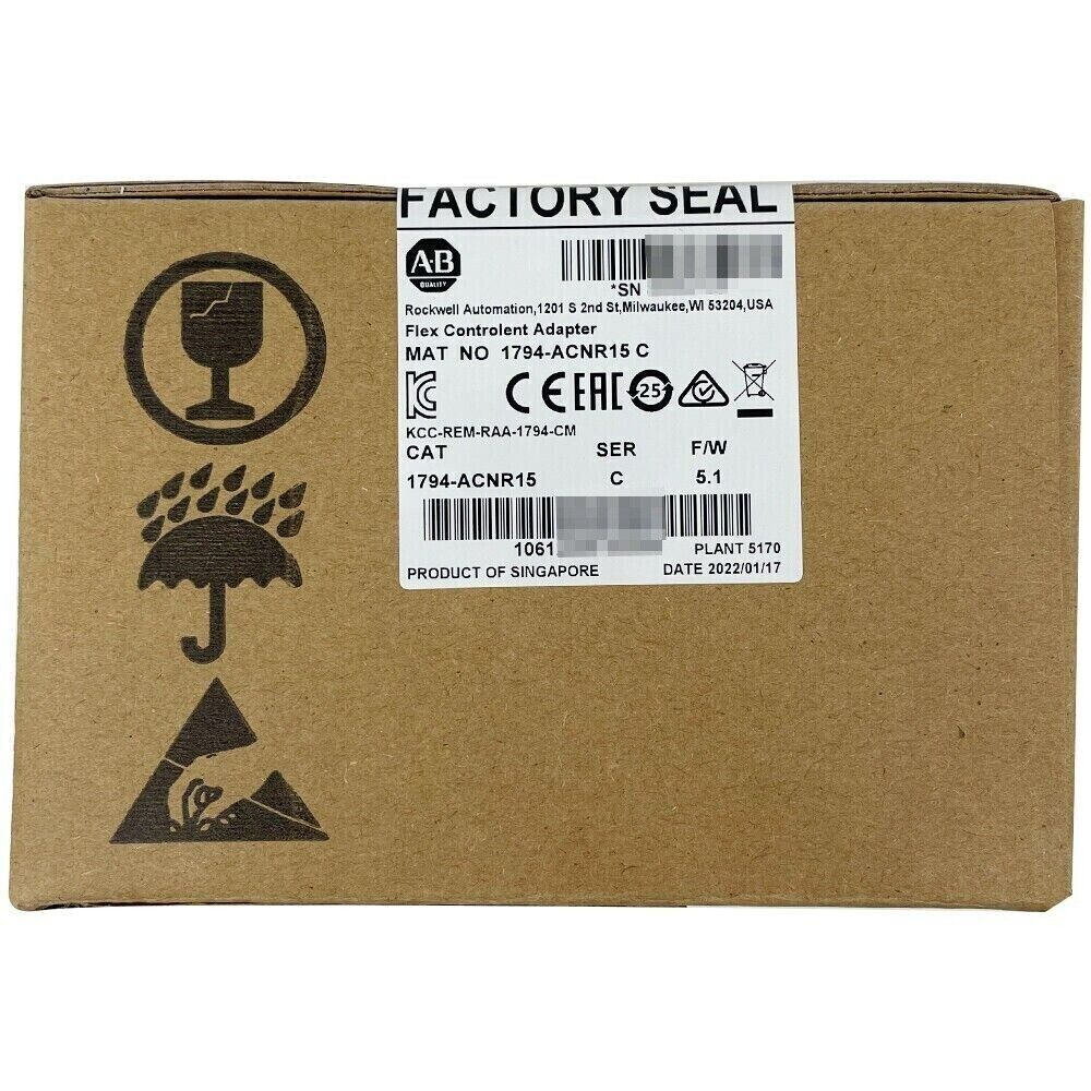 New Factory Sealed AB 1794-ACNR15 FLEX I/O ControlNet Redundant Adapter Module !