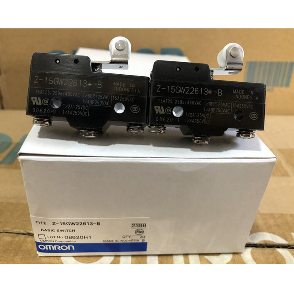 Omron Z-15GW22613-B Limit Switch, Industrial Automation Component, Made in Indonesia