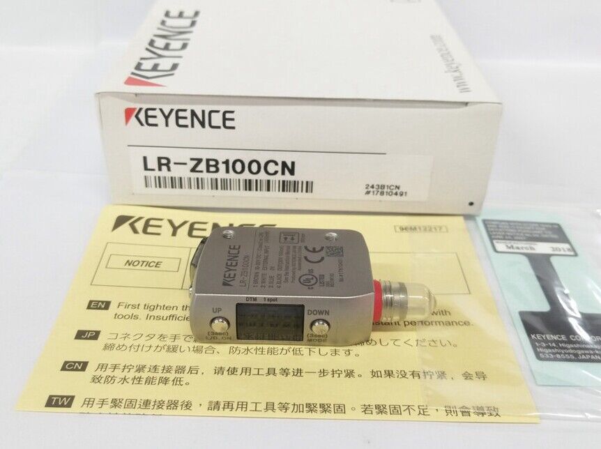 1PC New Keyence LR-ZB100CN Laser Sensor In Box Expedited Shipping LRZB100CN